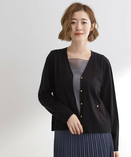 grove / グローブ カーディガン・ボレロ | 【アンサンブル対応】金ボタンVネックカーディガン | 詳細6