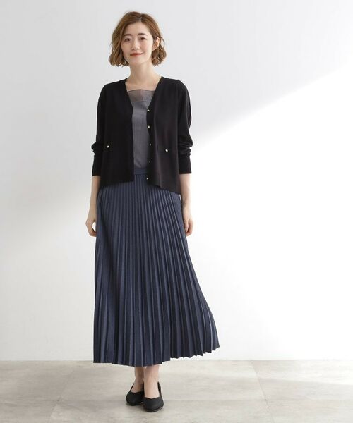 grove / グローブ カーディガン・ボレロ | 【アンサンブル対応】金ボタンVネックカーディガン | 詳細7