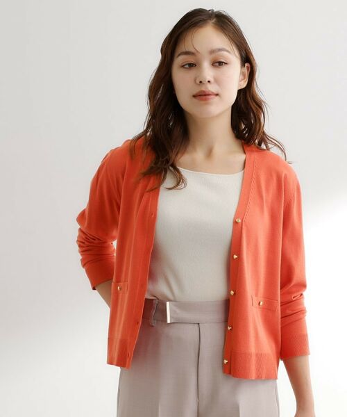 grove / グローブ カーディガン・ボレロ | 【アンサンブル対応】金ボタンVネックカーディガン | 詳細9
