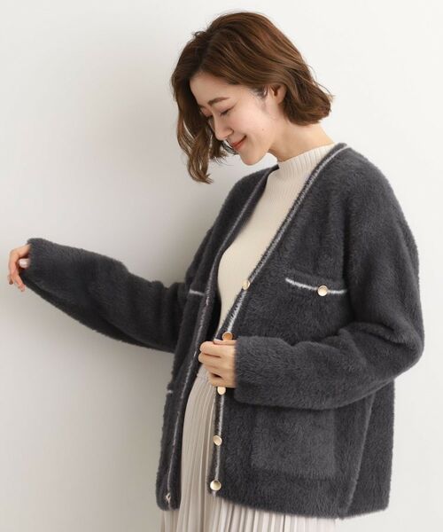 grove / グローブ カーディガン・ボレロ | 【石川梨華さん着用】軽やかフェザーで魅せる、クラシカルな主役カーディガン | 詳細19