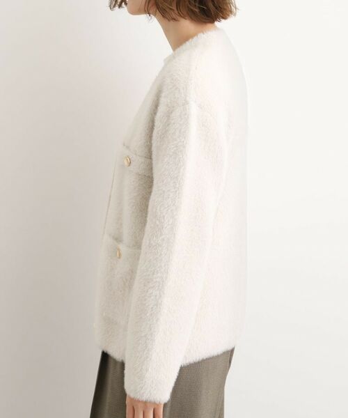 grove / グローブ カーディガン・ボレロ | 【石川梨華さん着用】軽やかフェザーで魅せる、クラシカルな主役カーディガン | 詳細23