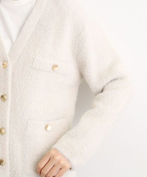 grove / グローブ カーディガン・ボレロ | 【石川梨華さん着用】軽やかフェザーで魅せる、クラシカルな主役カーディガン | 詳細26
