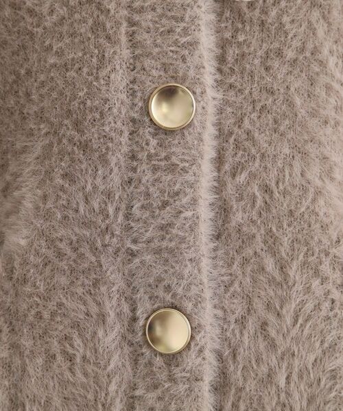 grove / グローブ カーディガン・ボレロ | 【石川梨華さん着用】軽やかフェザーで魅せる、クラシカルな主役カーディガン | 詳細8