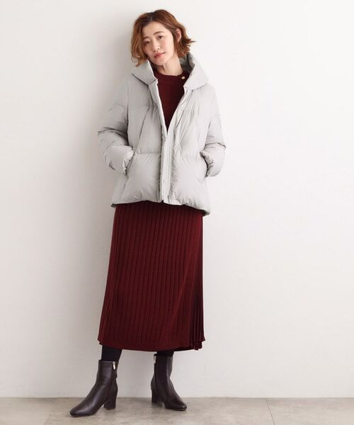 grove / グローブ ダウンジャケット・ベスト | 【名品アウター/800FP・多機能】つつまれダウンショート | 詳細10