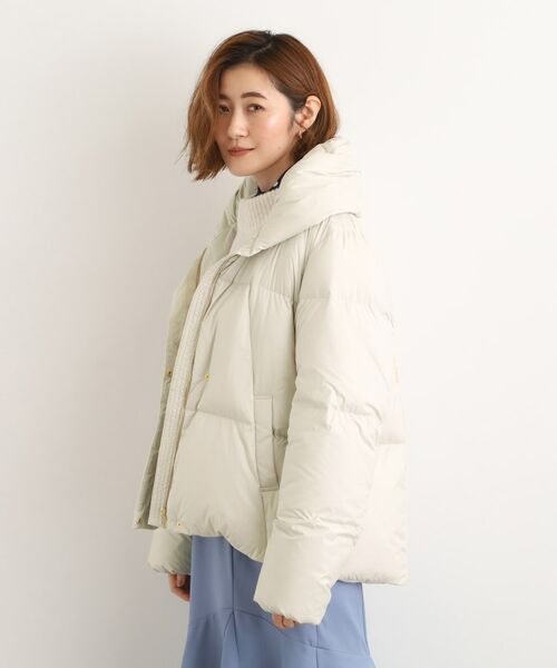 grove / グローブ ダウンジャケット・ベスト | 【名品アウター/800FP・多機能】つつまれダウンショート | 詳細13