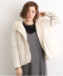 grove / グローブ レザーブルゾン・ジャケット | 【名品アウター/3WAY・はっ水】ボアライナー付マウンテンパーカ