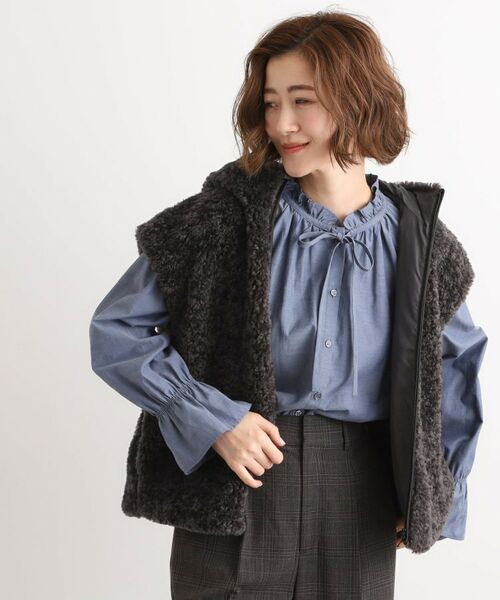 grove / グローブ レザーブルゾン・ジャケット | 【名品アウター/3WAY・はっ水】ボアライナー付マウンテンパーカ | 詳細12