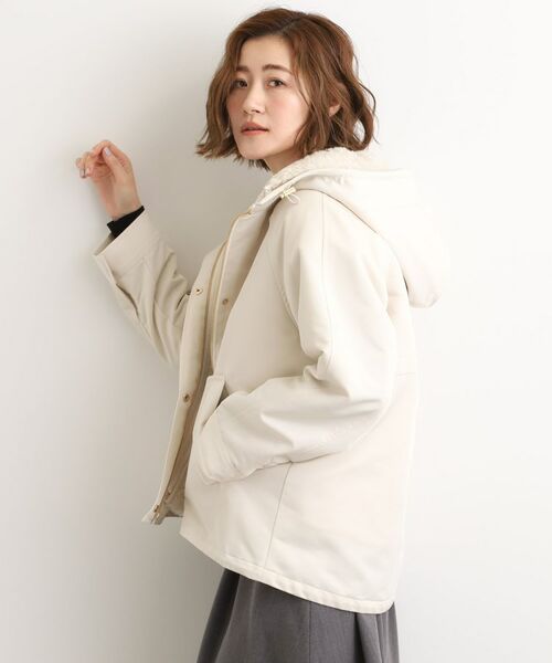 grove / グローブ レザーブルゾン・ジャケット | 【名品アウター/3WAY・はっ水】ボアライナー付マウンテンパーカ | 詳細2