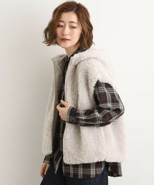 grove / グローブ レザーブルゾン・ジャケット | 【名品アウター/3WAY・はっ水】ボアライナー付マウンテンパーカ | 詳細22