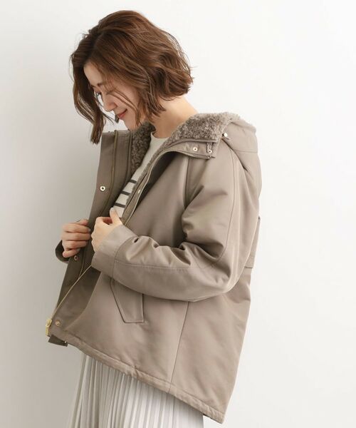 grove / グローブ レザーブルゾン・ジャケット | 【名品アウター/3WAY・はっ水】ボアライナー付マウンテンパーカ | 詳細26