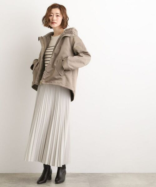 grove / グローブ レザーブルゾン・ジャケット | 【名品アウター/3WAY・はっ水】ボアライナー付マウンテンパーカ | 詳細27