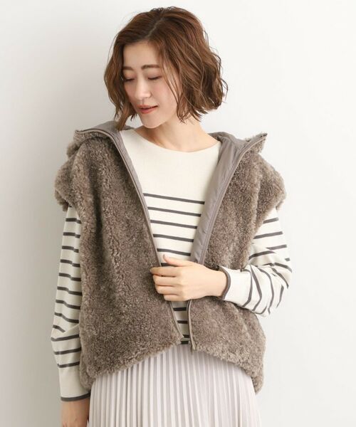 grove / グローブ レザーブルゾン・ジャケット | 【名品アウター/3WAY・はっ水】ボアライナー付マウンテンパーカ | 詳細30