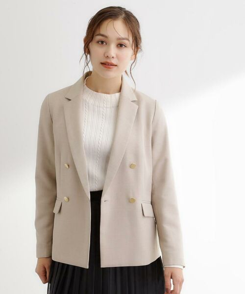 grove / グローブ テーラードジャケット | 【カセット服】ダブルブレストテーラードジャケット | 詳細12