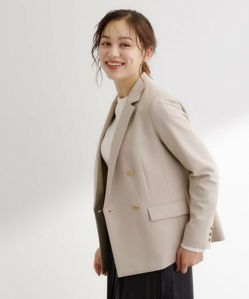 grove / グローブ テーラードジャケット | 【カセット服】ダブルブレストテーラードジャケット | 詳細13