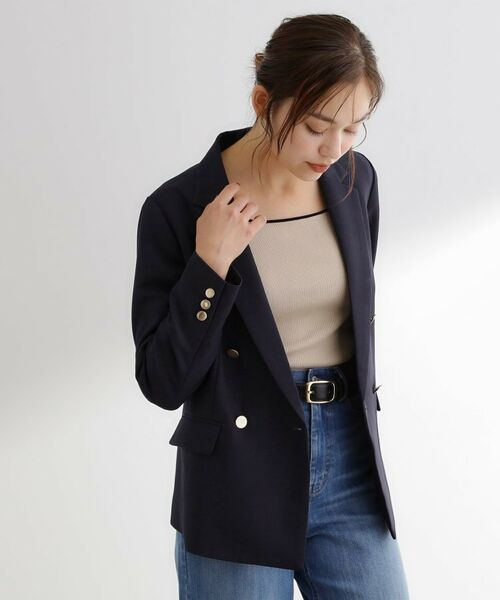 grove / グローブ テーラードジャケット | 【カセット服】ダブルブレストテーラードジャケット | 詳細19