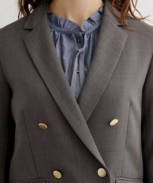 grove / グローブ テーラードジャケット | 【カセット服】ダブルブレストテーラードジャケット | 詳細25