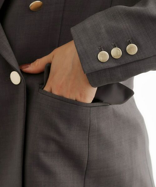 grove / グローブ テーラードジャケット | 【カセット服】ダブルブレストテーラードジャケット | 詳細27
