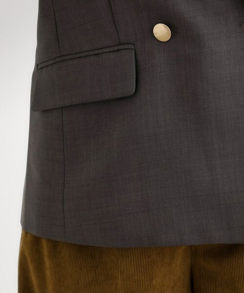 grove / グローブ テーラードジャケット | 【カセット服】ダブルブレストテーラードジャケット | 詳細28