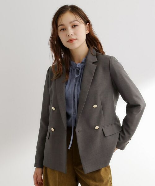 grove / グローブ テーラードジャケット | 【カセット服】ダブルブレストテーラードジャケット | 詳細6