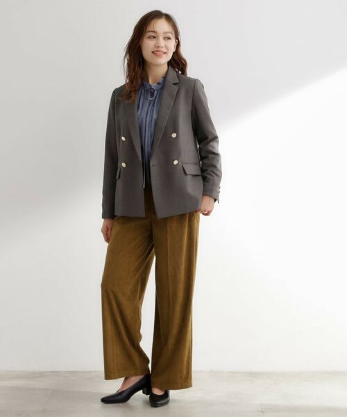 grove / グローブ テーラードジャケット | 【カセット服】ダブルブレストテーラードジャケット | 詳細9