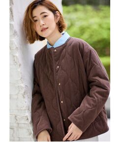 grove / グローブ その他アウター | 【2WAY・リバーシブル】大人が着たい上品コーデュロイジャケット