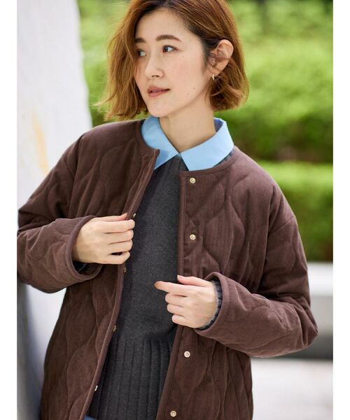 grove / グローブ その他アウター | 【2WAY・リバーシブル】大人が着たい上品コーデュロイジャケット | 詳細6