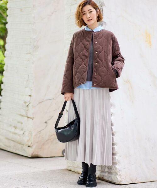 grove / グローブ その他アウター | 【2WAY・リバーシブル】大人が着たい上品コーデュロイジャケット | 詳細7