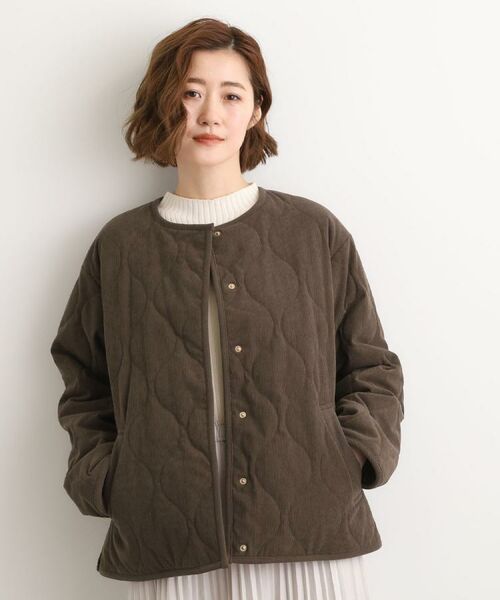 grove / グローブ その他アウター | 【2WAY・リバーシブル】大人が着たい上品コーデュロイジャケット | 詳細8