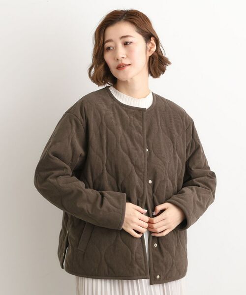 grove / グローブ その他アウター | 【2WAY・リバーシブル】大人が着たい上品コーデュロイジャケット | 詳細9