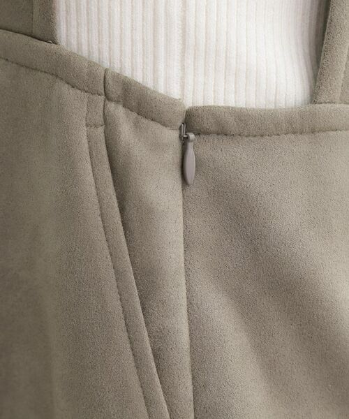 grove / グローブ ロング・マキシ丈ワンピース | 【秋から冬まで活躍】スエードライクジャンパードレス | 詳細15