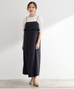 grove / グローブ ワンピース | 【カセット服】洗えるAラインキャミワンピース