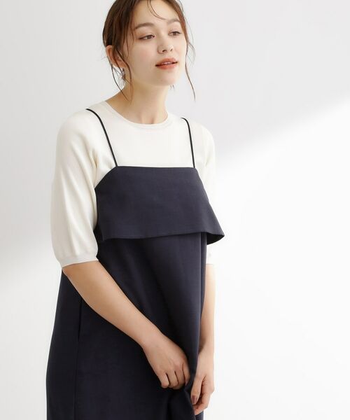 grove / グローブ ワンピース | 【カセット服】洗えるAラインキャミワンピース | 詳細14