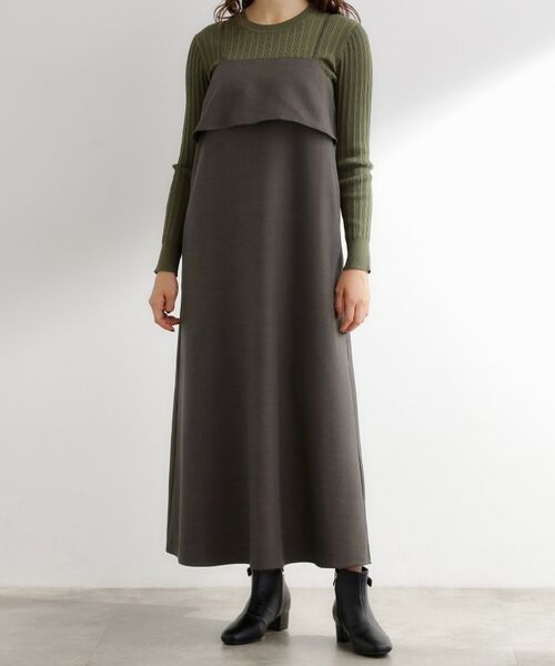 grove / グローブ ワンピース | 【カセット服】洗えるAラインキャミワンピース | 詳細18