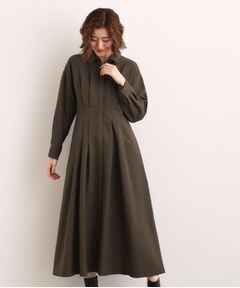 grove / グローブ ロング・マキシ丈ワンピース | 品よくまとう、大人のシャツワンピース