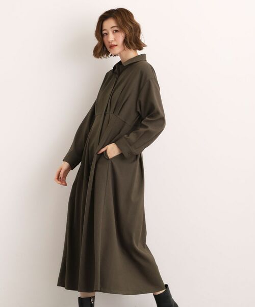 grove / グローブ ロング・マキシ丈ワンピース | 品よくまとう、大人のシャツワンピース | 詳細10