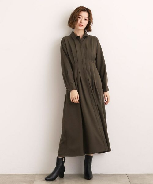 grove / グローブ ロング・マキシ丈ワンピース | 品よくまとう、大人のシャツワンピース | 詳細12