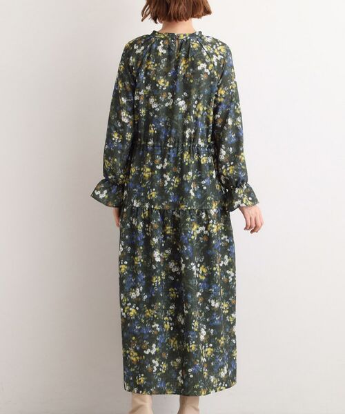 grove / グローブ ロング・マキシ丈ワンピース | カスリフラワーティアードワンピース | 詳細11