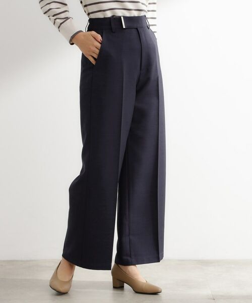 grove / グローブ パンツ | 【カセット服】洗えるストレートワイドパンツ | 詳細14