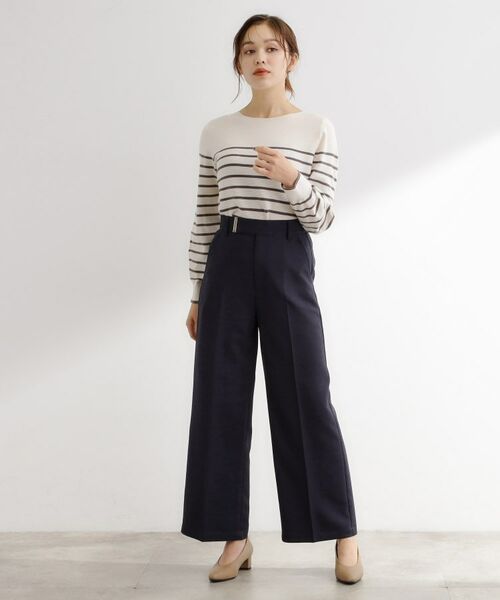 grove / グローブ パンツ | 【カセット服】洗えるストレートワイドパンツ | 詳細15