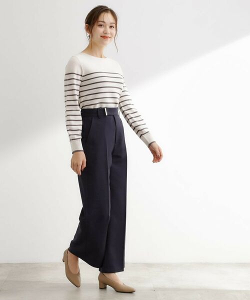 grove / グローブ パンツ | 【カセット服】洗えるストレートワイドパンツ | 詳細16