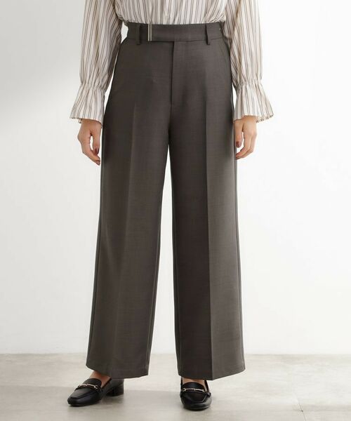 grove / グローブ パンツ | 【カセット服】洗えるストレートワイドパンツ | 詳細18