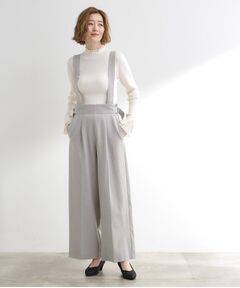 grove / グローブ パンツ | サス付きセンタープレスワイドパンツ