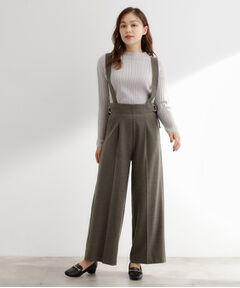grove / グローブ パンツ | サス付きセンタープレスワイドパンツ