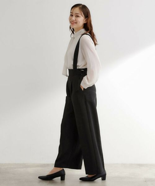 grove / グローブ パンツ | サス付きセンタープレスワイドパンツ | 詳細13