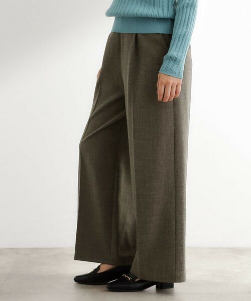 grove / グローブ パンツ | サス付きセンタープレスワイドパンツ | 詳細17