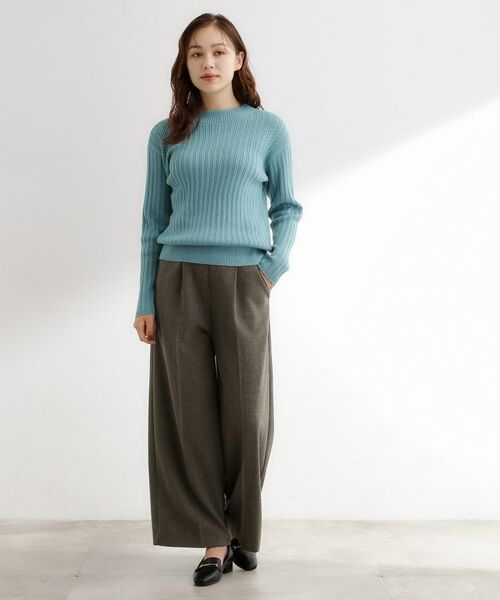 grove / グローブ パンツ | サス付きセンタープレスワイドパンツ | 詳細18