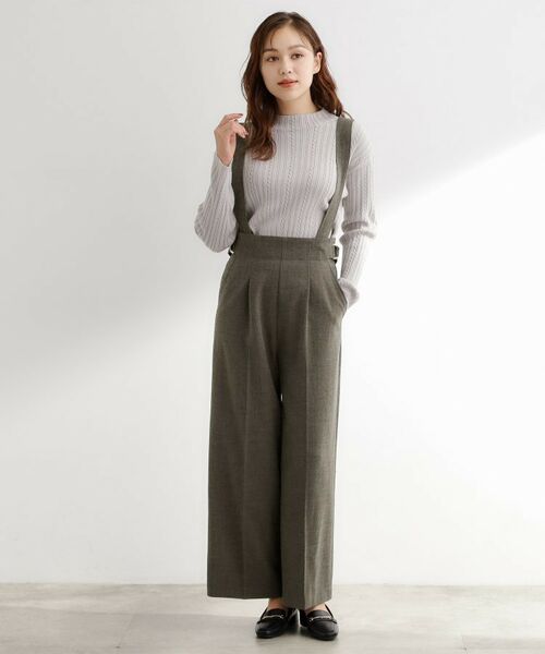 grove / グローブ パンツ | サス付きセンタープレスワイドパンツ | 詳細19