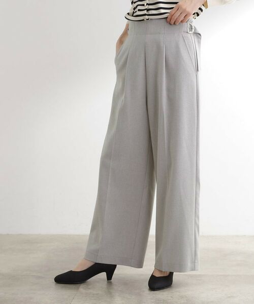 grove / グローブ パンツ | サス付きセンタープレスワイドパンツ | 詳細2