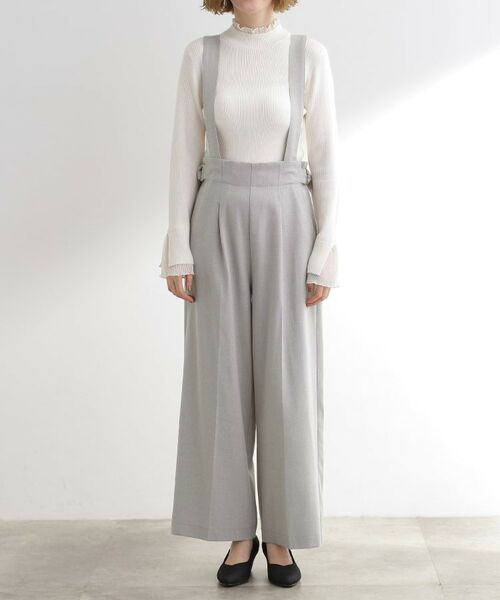 grove / グローブ パンツ | サス付きセンタープレスワイドパンツ | 詳細23