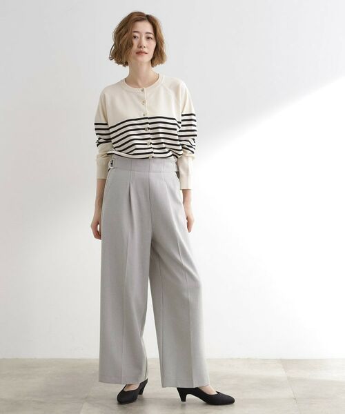 grove / グローブ パンツ | サス付きセンタープレスワイドパンツ | 詳細4